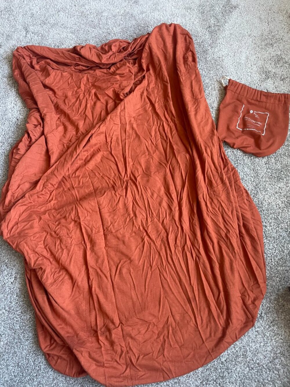 KYTE BABY Rust Cribsheet